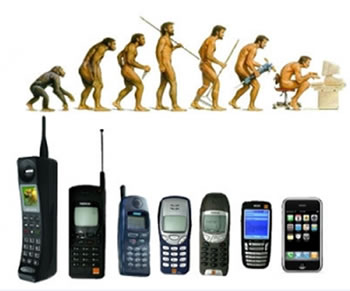 évolution du téléphone portable