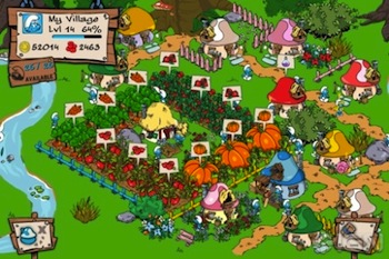 smurfs village level 100